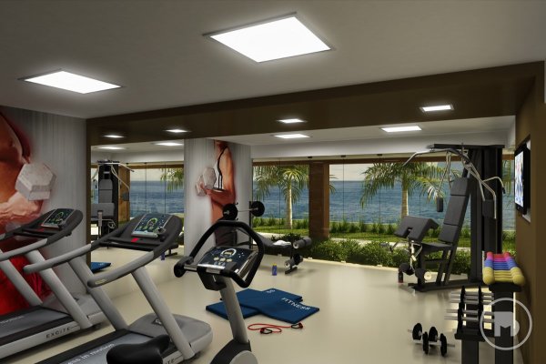 Apartamento espetacular à beira mar à venda com 3 quartos em condomínio Punta Del mar, 173 m² por R$ 1.450.000,00