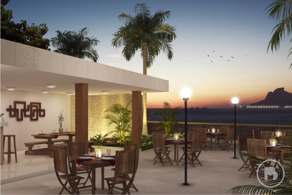 Apartamento espetacular à beira mar à venda com 3 quartos em condomínio Punta Del mar, 173 m² por R$ 1.450.000,00